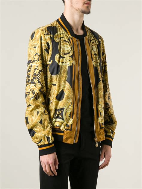 versace classic v2 mens jacket|Versace bomber jackets for men.